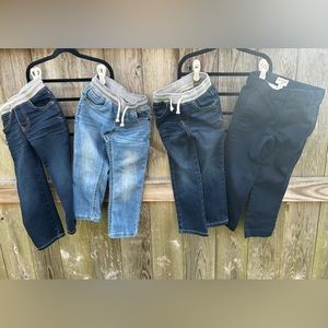 CAT & JACK BRAND TODDLER SIZE 4T PANTS BUNDLE